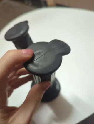 Puños Bicicleta Navali Vintage Negros