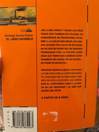 El libro invisible (El Barco De Vapor / the Ste...