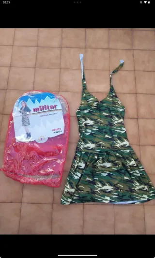 Disfraz Militar Adulto Talla S