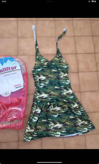 Disfraz Militar Adulto Talla S