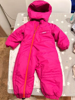 Mono de Nieve Infantil Wedze Rosa