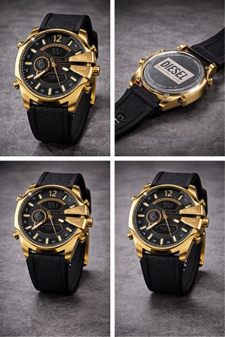 Reloj Diesel Vigor Hombre Negro/Dorado