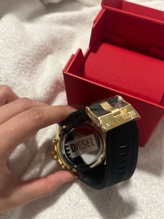 Reloj Diesel Vigor Hombre Negro/Dorado