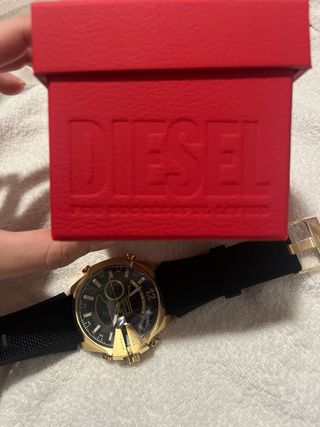 Reloj Diesel Vigor Hombre Negro/Dorado