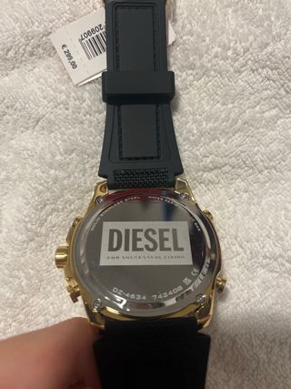 Reloj Diesel Vigor Hombre Negro/Dorado