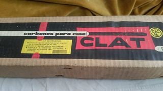 Caja Carbones Proyector Cine 35mm Antiguos