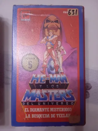 Película VHS He-Man y los Masters del Universo