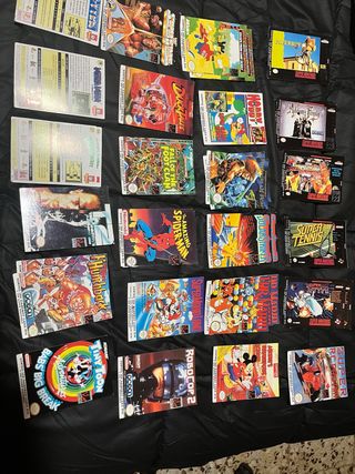 Fichas Juegos Nintendo Originales 1992
