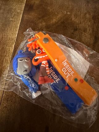 Portachiavi Inside Out (Tristezza e Ansia)