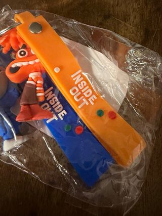 Portachiavi Inside Out (Tristezza e Ansia)