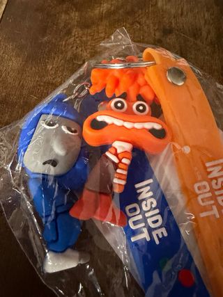 Portachiavi Inside Out (Tristezza e Ansia)