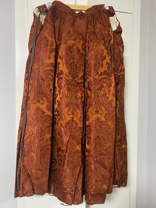 Falda Castellonera Brocada 1,05  de largo