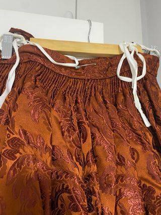 Falda Castellonera Brocada 1,05  de largo