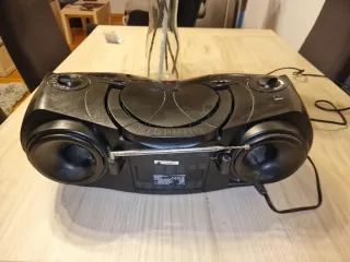 Radio CD Sunstech Negra