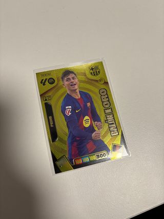 Cromo Fútbol Panini Pedri Balón de Oro
