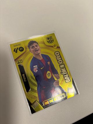 Cromo Fútbol Panini Pedri Balón de Oro