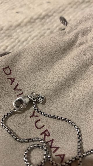 Collar David Yurman Turmalina y Diamantes Plata