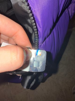 Chaqueta The North Face Morado y Negro