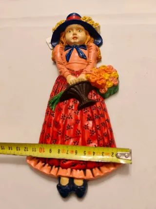 Muñeca Artesanía Marquez Cerámica, Vintage