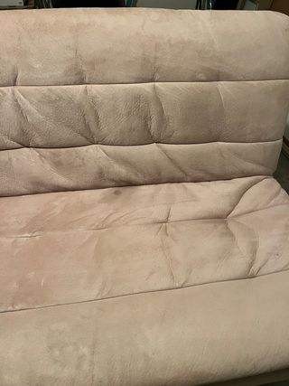 Sofá Cama Beige 2 Plazas