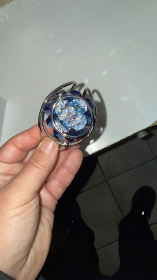 Pulsera Swarovski Azul y Plateada