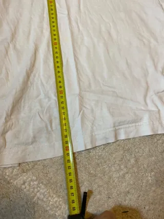 Kappa Camiseta Manga Larga Blanca Vintage