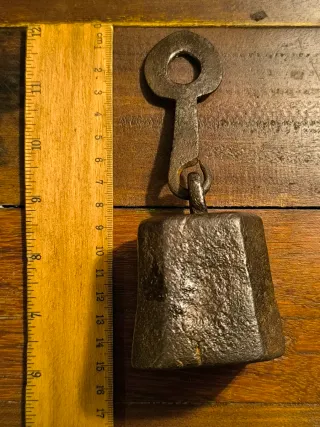 Pilon contrapeso de Romana antigua S. XVIII-XIX