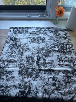 Bufanda Dior Negra y Blanca