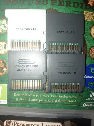 Lote Juegos profesor Layton varios juegos ds y 3ds