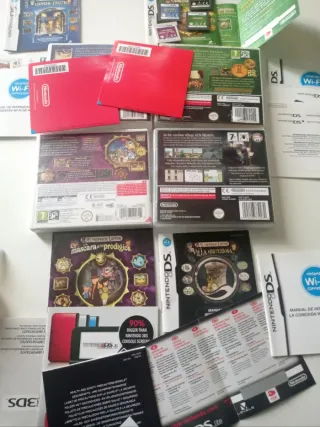 Lote Juegos profesor Layton varios juegos ds y 3ds