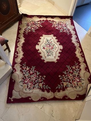 Alfombra estilo clásico floral
