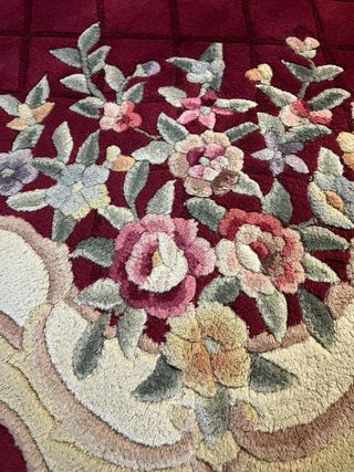 Alfombra estilo clásico floral