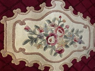 Alfombra estilo clásico floral