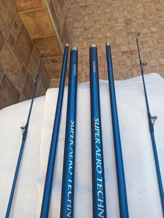 Cañas Shimano Super Aero Technium