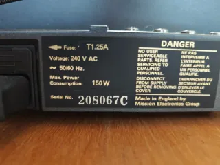 Mission Cyrus Two amplificador integrado.