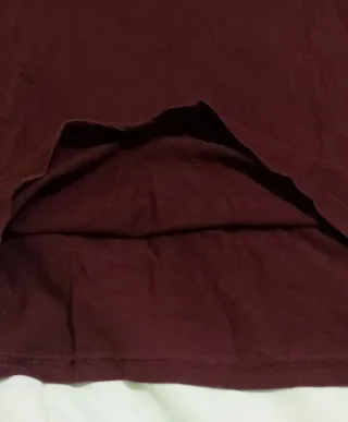 Camiseta manga corta granate LEFTIES Talla M