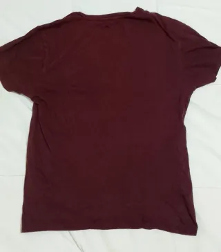 Camiseta manga corta granate LEFTIES Talla M