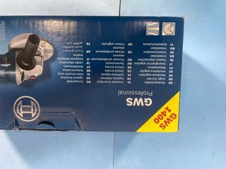 Radial Bosch GWS 1400W