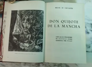 Libro: Don Quijote de la Mancha.