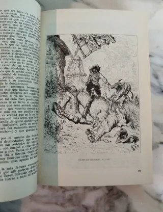 Libro: Don Quijote de la Mancha.