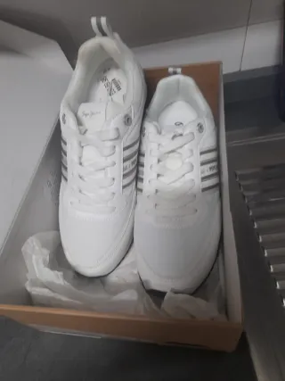 Zapatillas Pepe Jeans Talla 39 Blancas