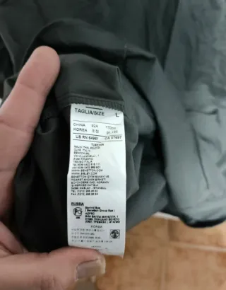 Camisa Benetton verde Talla L