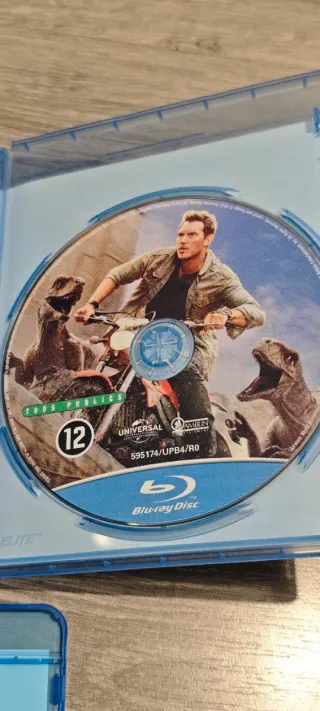 Lote 3 Blu-ray: Sisu, Jurassic World, Halloween