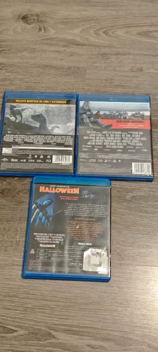 Lote 3 Blu-ray: Sisu, Jurassic World, Halloween