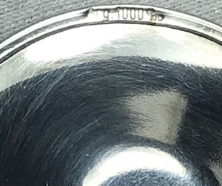 Plato Miniatura Plata Pura 999 + Regalo