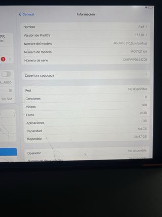 iPad Pro 10.5 Plata