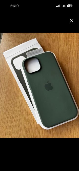 Funda iPhone 15 Verde Apple