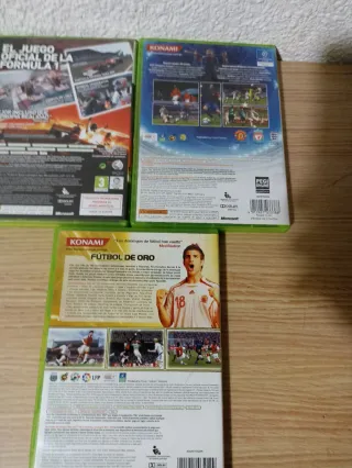 Xbox 360 Juegos F1 2011, PES 2009, PES 6