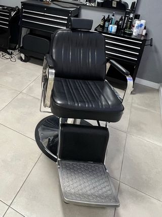 Sillón de Barbería Negro