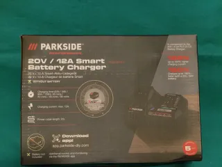 2x Parkside 8Ah Batteria + 2x Caricabatterie Smart
